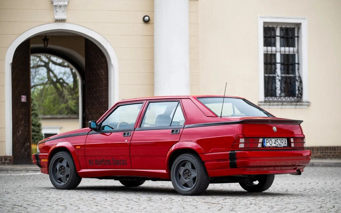 Alfa Romeo 75 cena 89000 przebieg: 155000, rok produkcji 1989 z Poznań małe 667